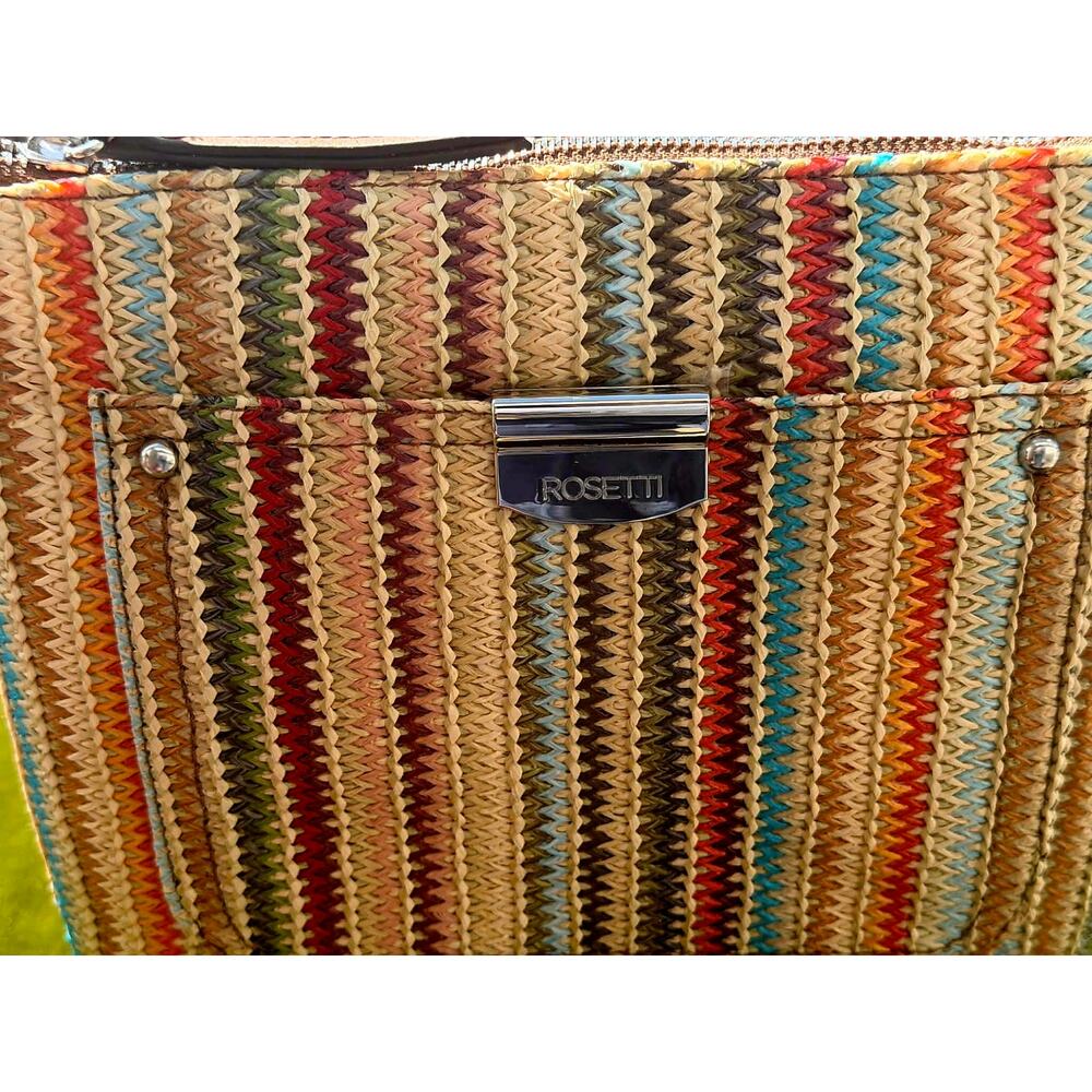 NWT Rosetti Midge Mid Crossbody Bag Multi-Stripe – Essential Everyday Organizer - Picture 2 of 6